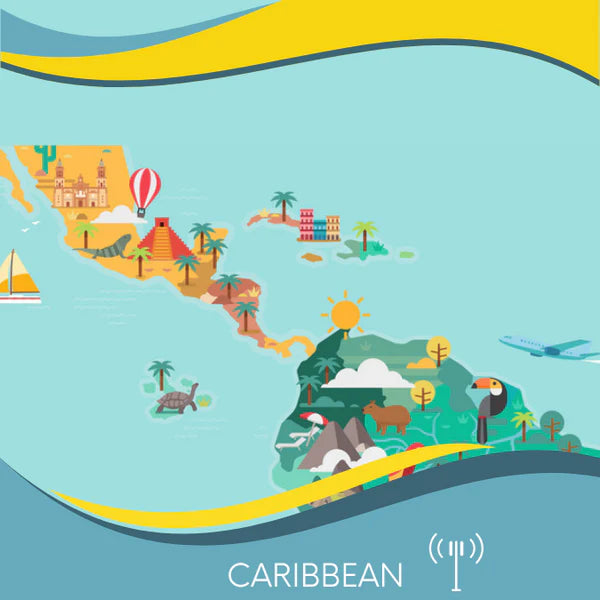 Caribbean (20+ areas)